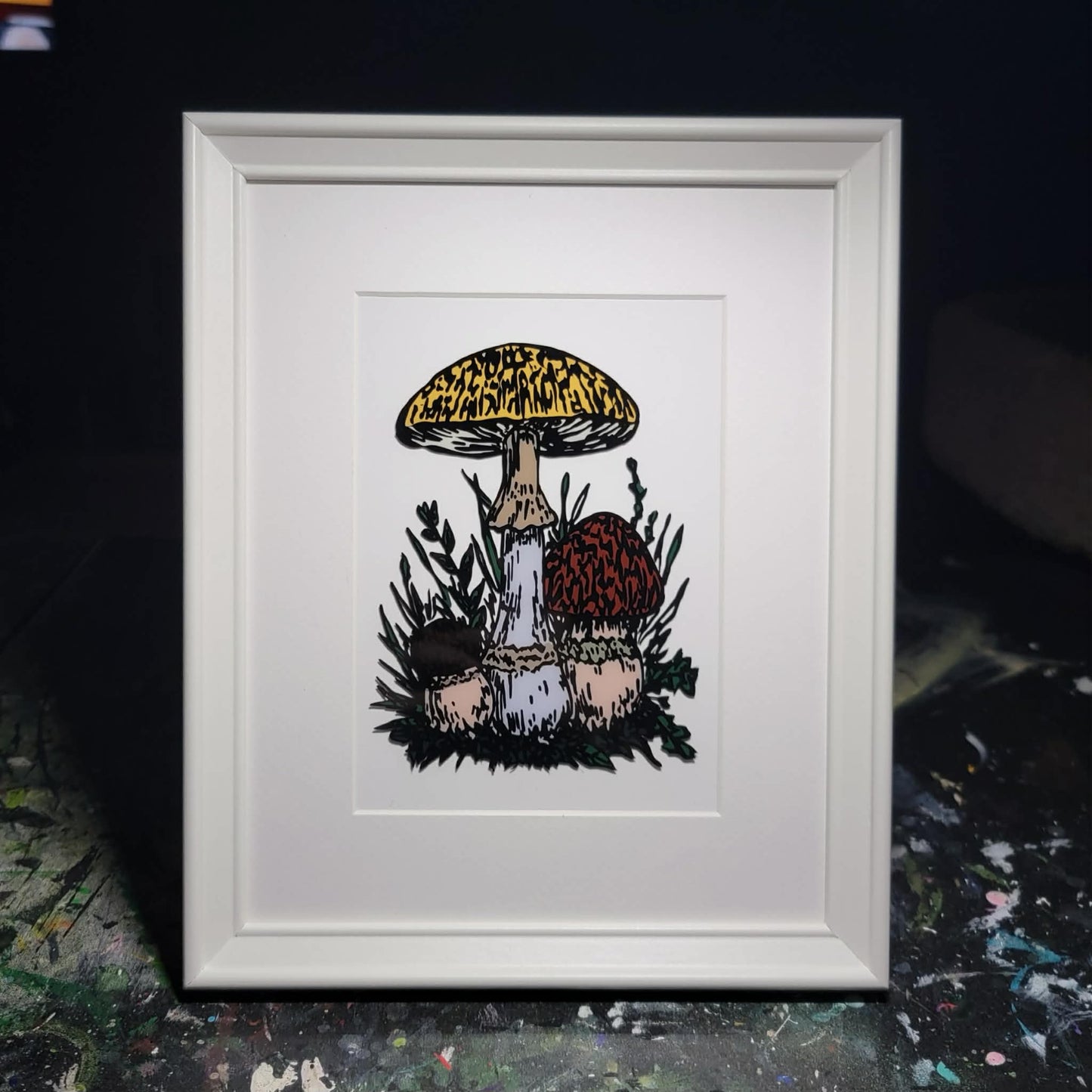 Antique Mushrooms