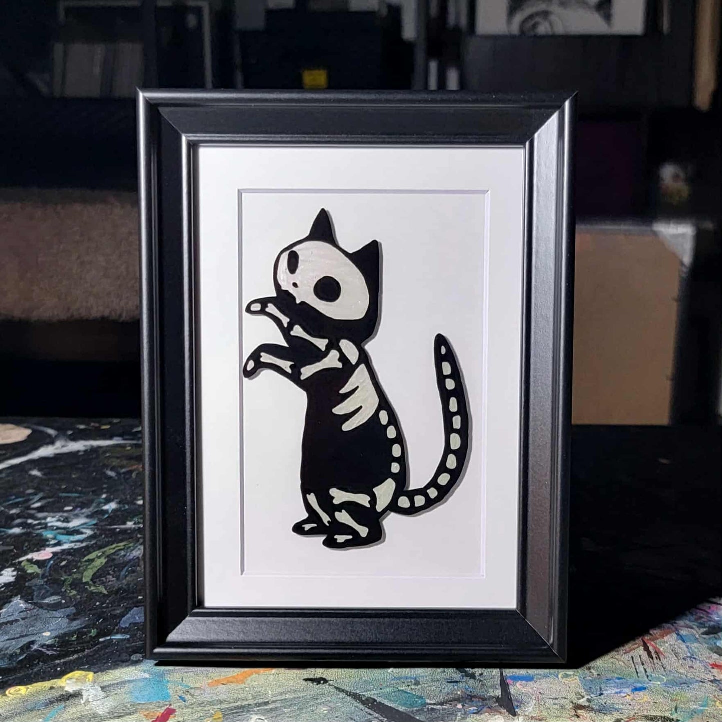 Skeleton Cat