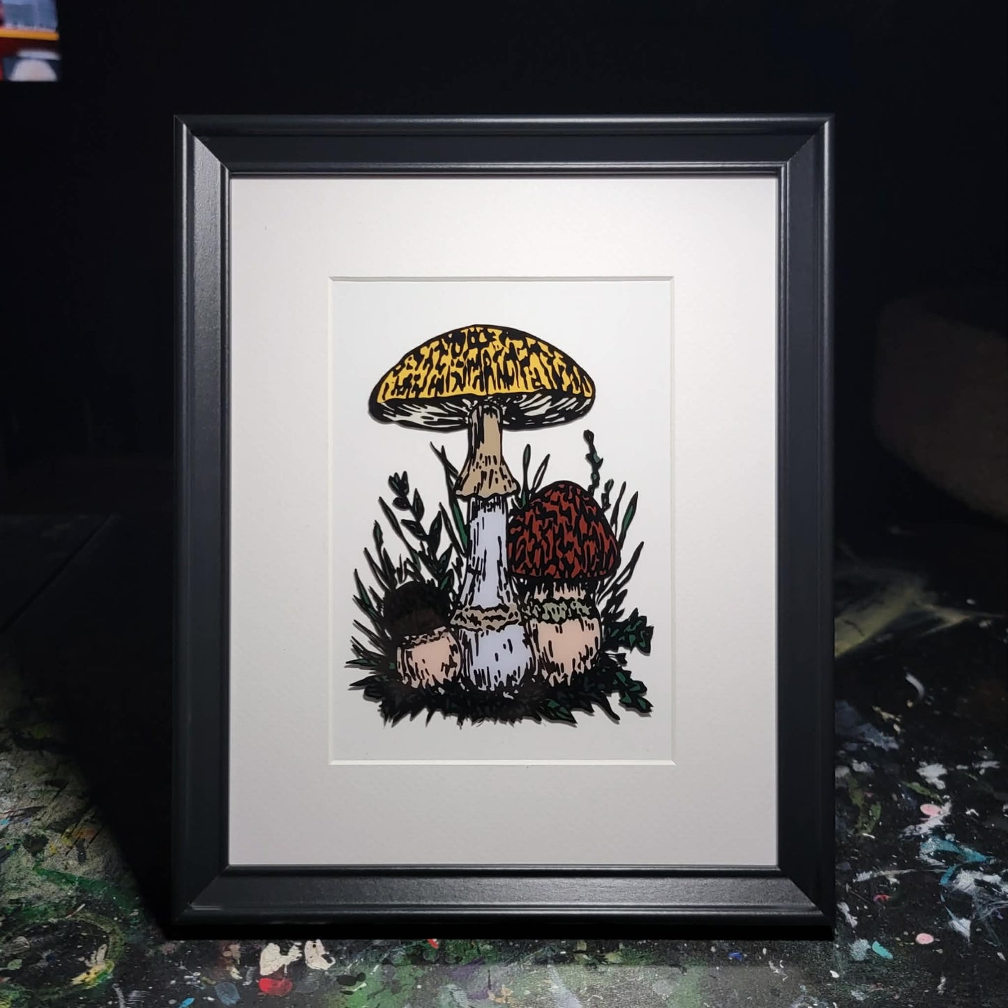 Antique Mushrooms