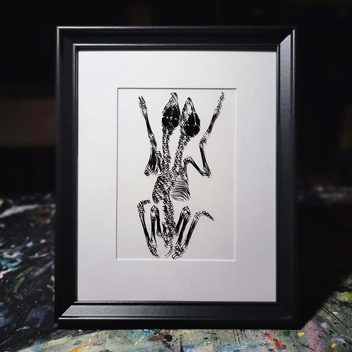 Conjoined Fawns