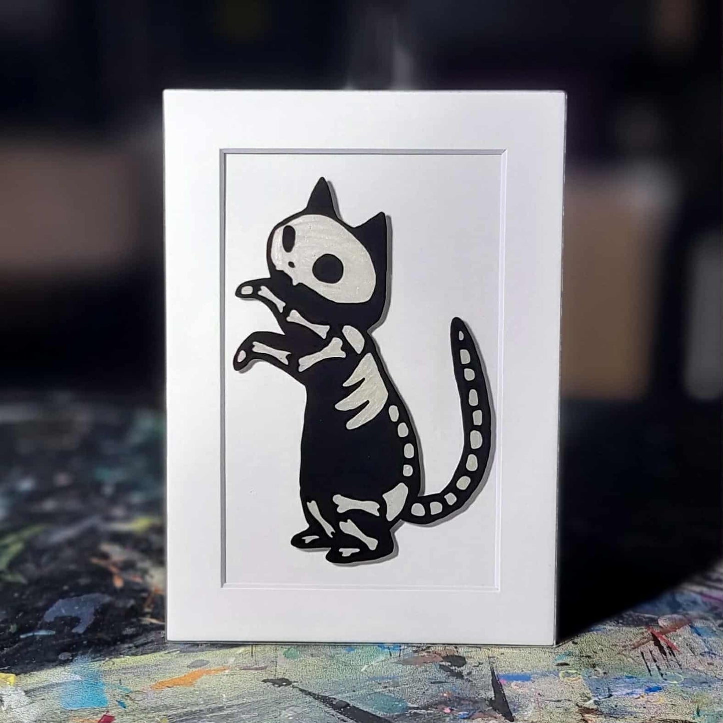 Skeleton Cat