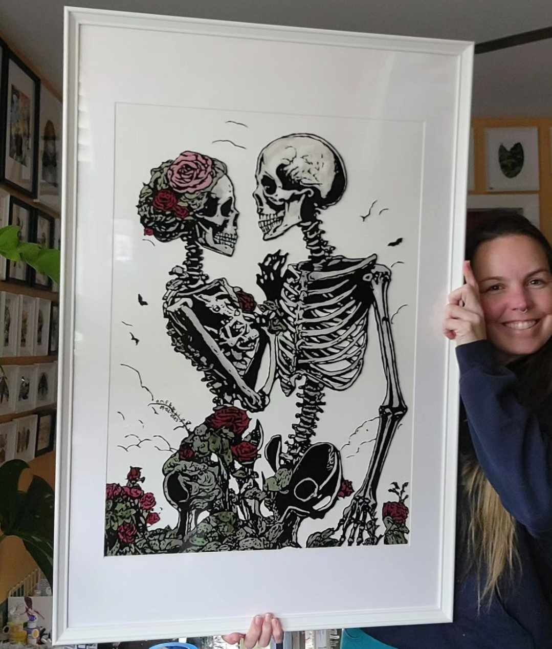 Skeleton Couple