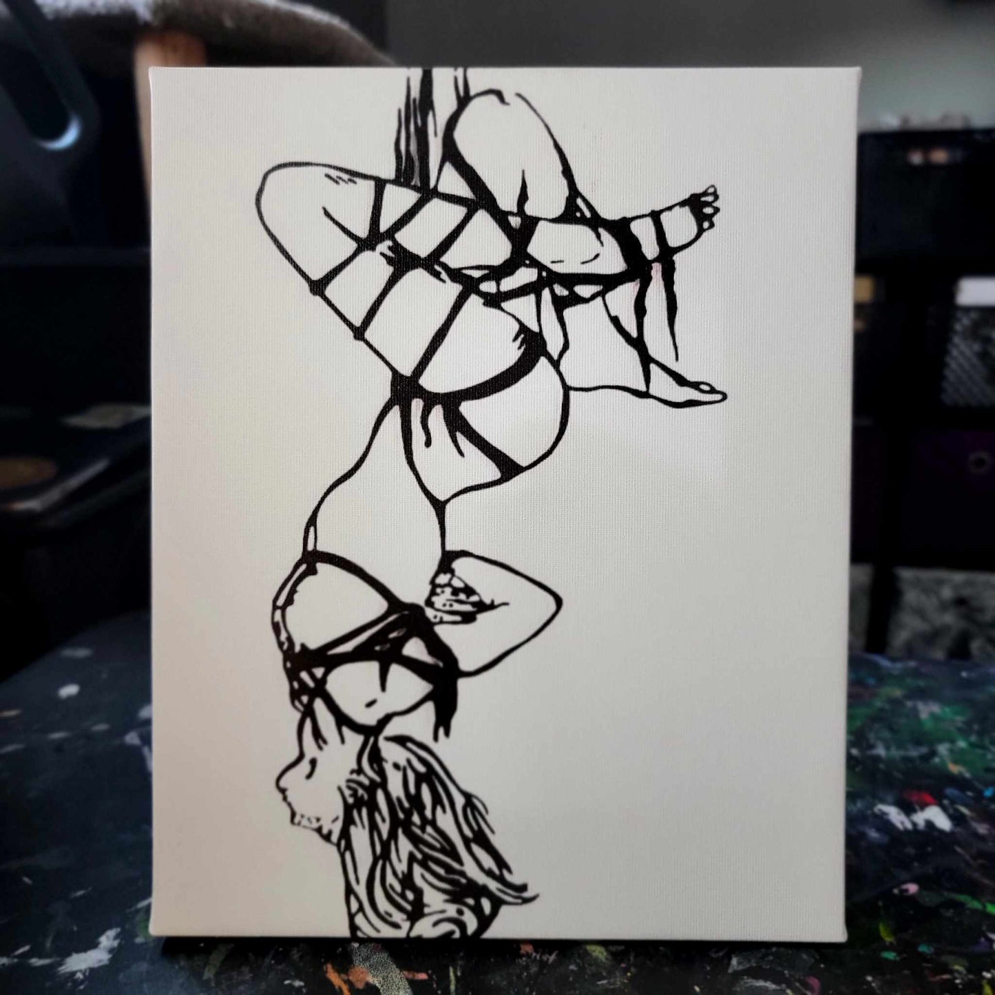 Tied up